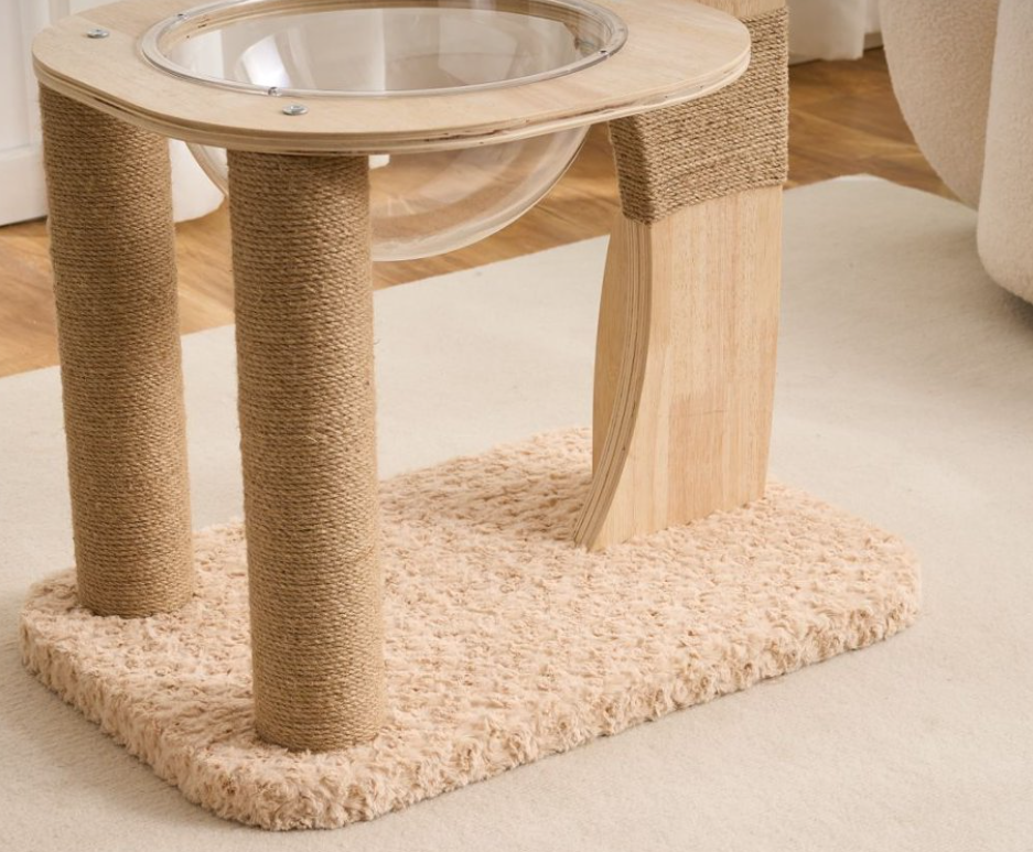 Moderner Sisal Kratzbaum mit Wolkendesign 4