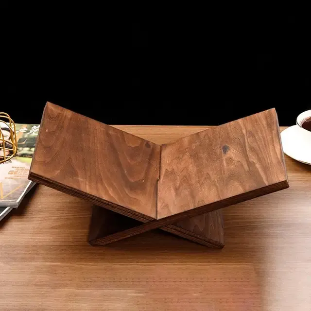 Holz-Buchständer 4