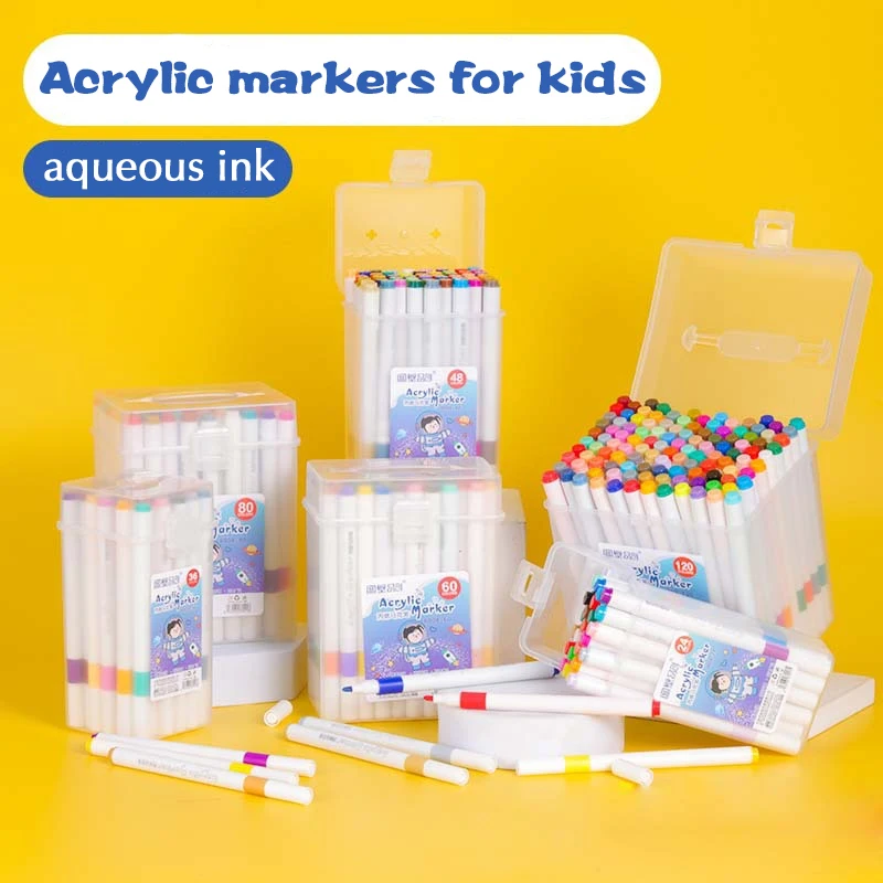 Acryl-Pinselmarker-Set mit Etui 3