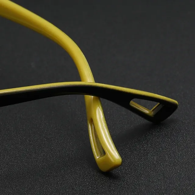 Quadratische Blaulichtfilter-Brille 4