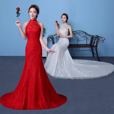 Fischschwanz-Brautkleid