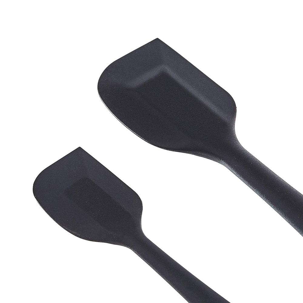 Schwarzes BPA-freies Silikonspatel-Set 2