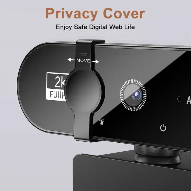 1080p Full-HD-Webcam mit Mikrofon und Autofokus 2