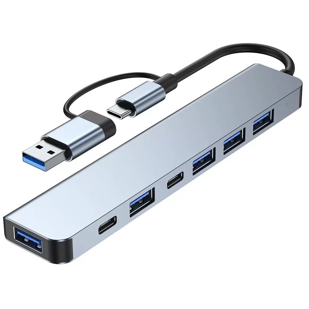 7-in-1 USB-C Hub Splitter Adapter 3