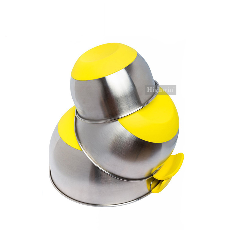 Edelstahl-Rührschüssel mit Griff 3