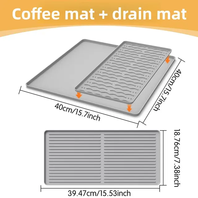 Silikon-Abtropfmatte für Kaffeemaschine 3