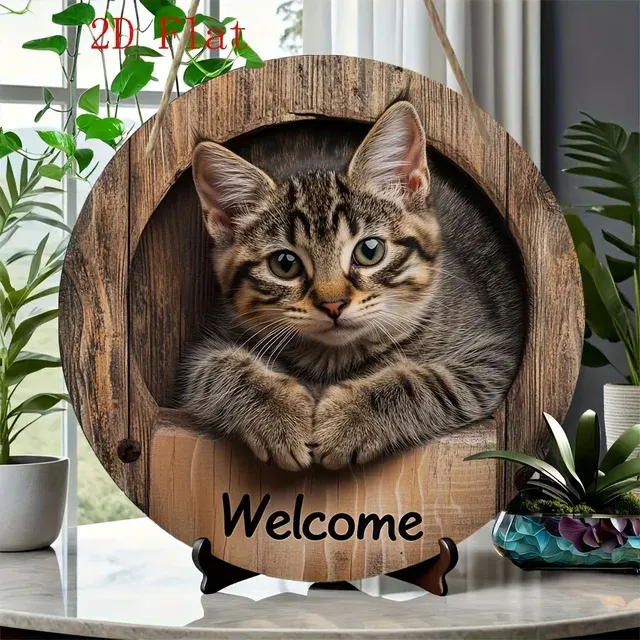 Katzen-Wandschild 4
