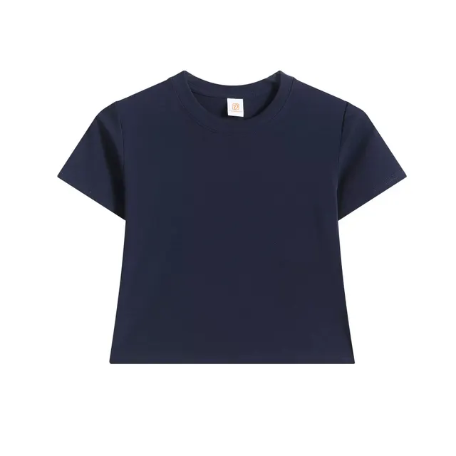 Weißes Basic-T-Shirt aus Baumwolle 2