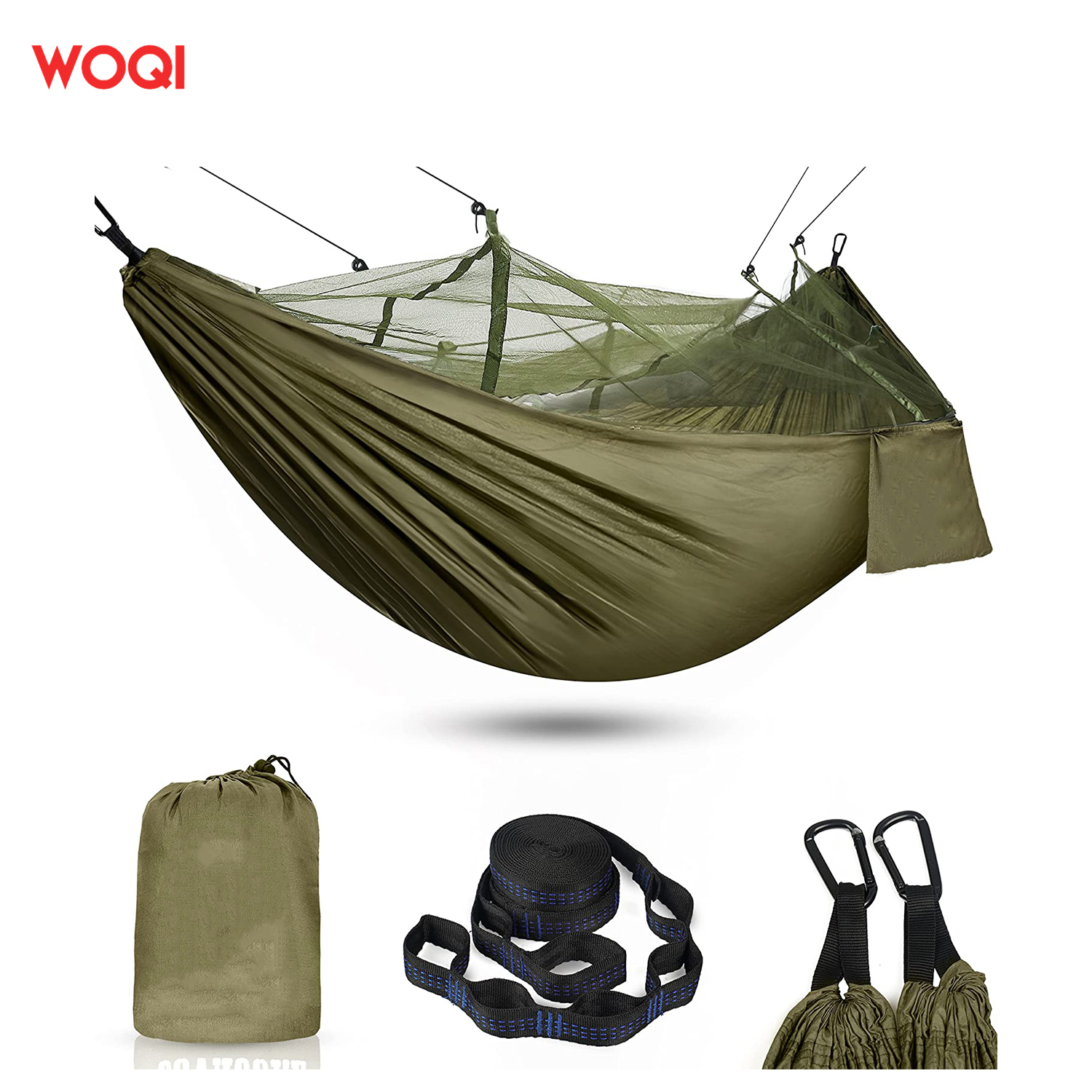 Outdoor Doppel-Campinghängematte aus Nylon