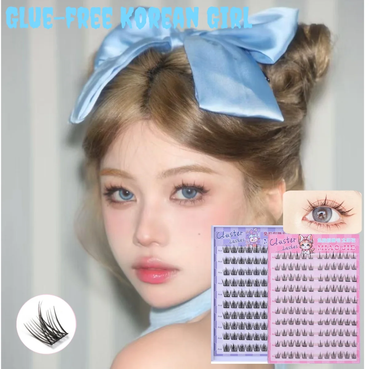 selbstklebende Wimpernbüschel 2
