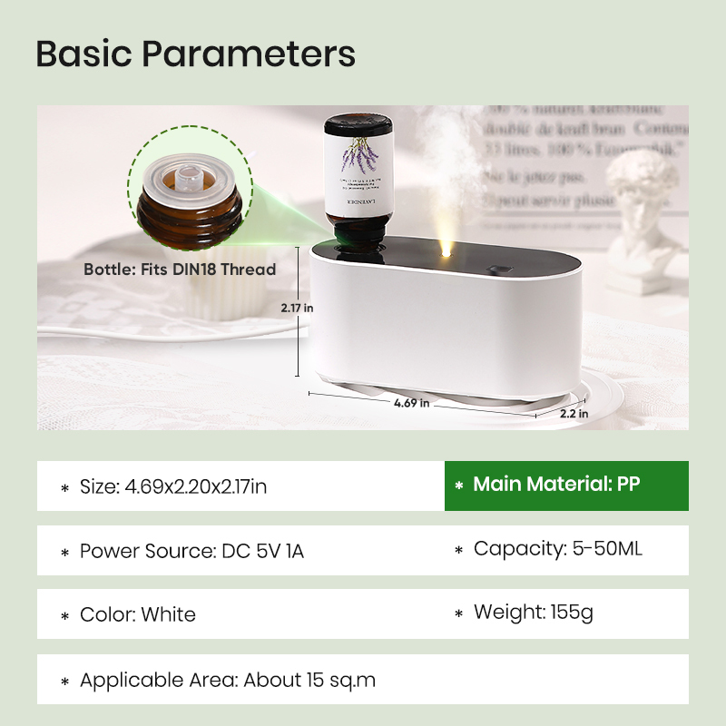 Tragbarer Mini-Duftdiffuser mit USB-Akku 3