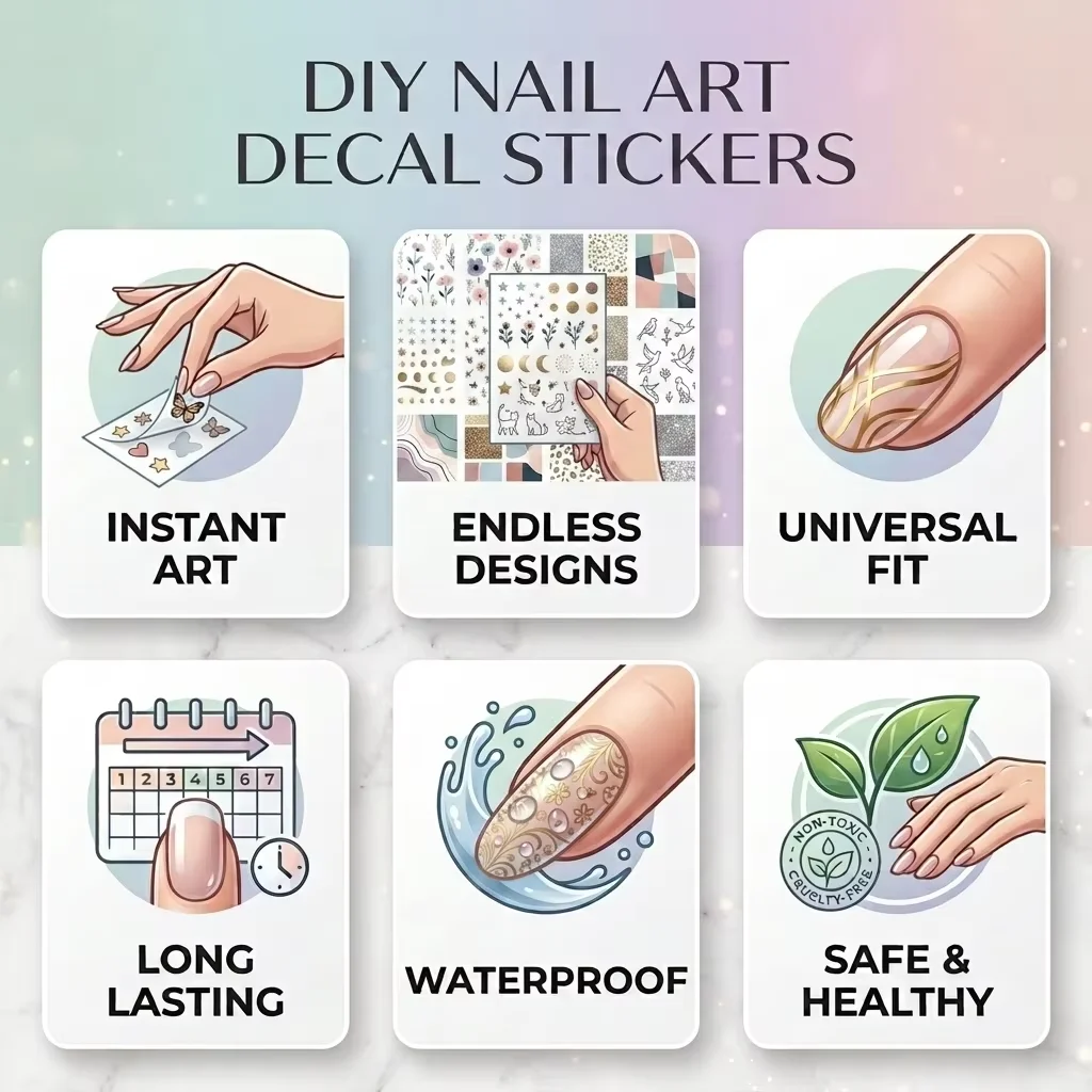 5D-Nagelsticker mit Iridescent-Epoxy-Effekt 2