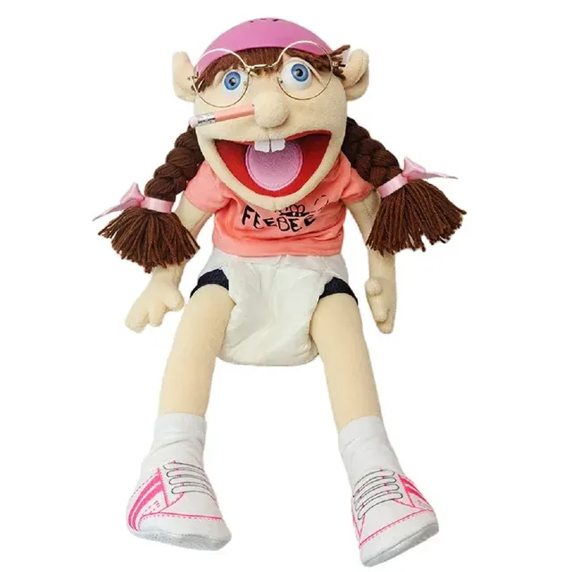 Jeffy Handpuppe, Plüsch-Stofftier, Zombie-Junge 3