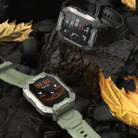 Multisport-Smartwatch mit Wetter und Musik