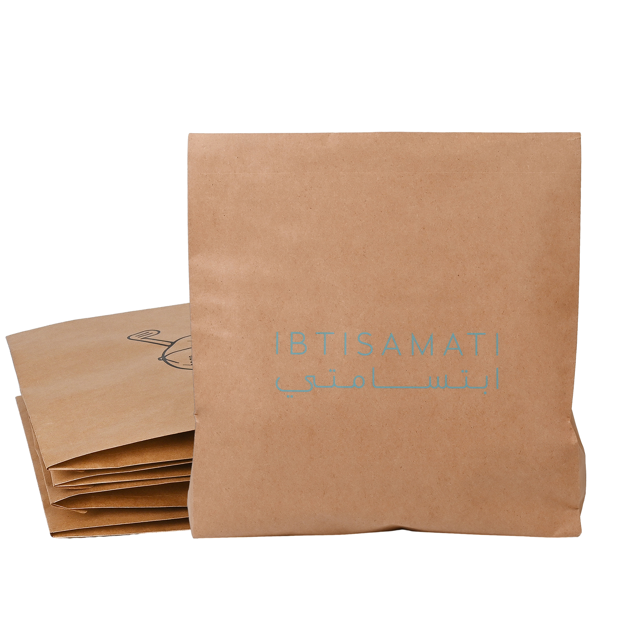 Bedruckte Kraftpapier-Expressversandtasche 3