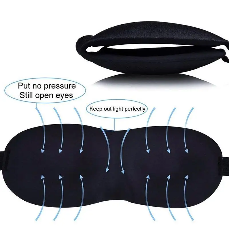 Atmungsaktive 3D-Schlafmaske mit Massagefunktion 2