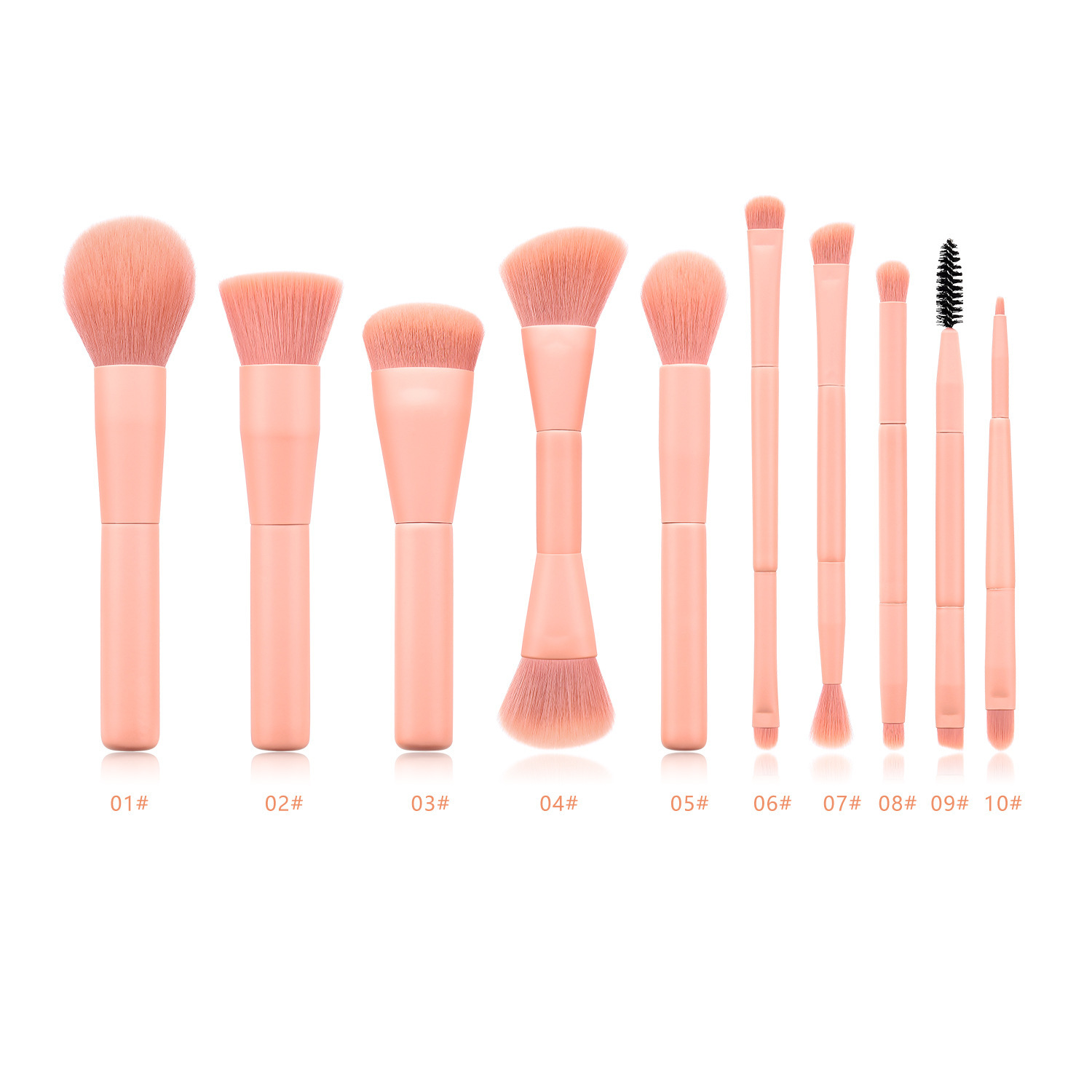 Professionelles 10-teiliges Make-up-Pinselset 2