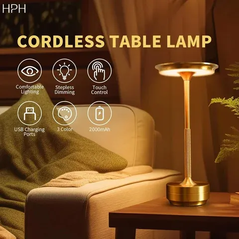 Kabellose Tischlampe