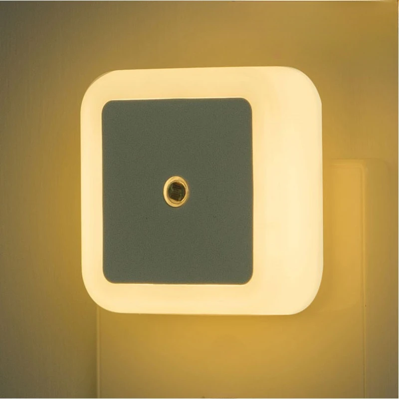 Quadratisches Mini-LED-Nachtlicht mit Sensor 2