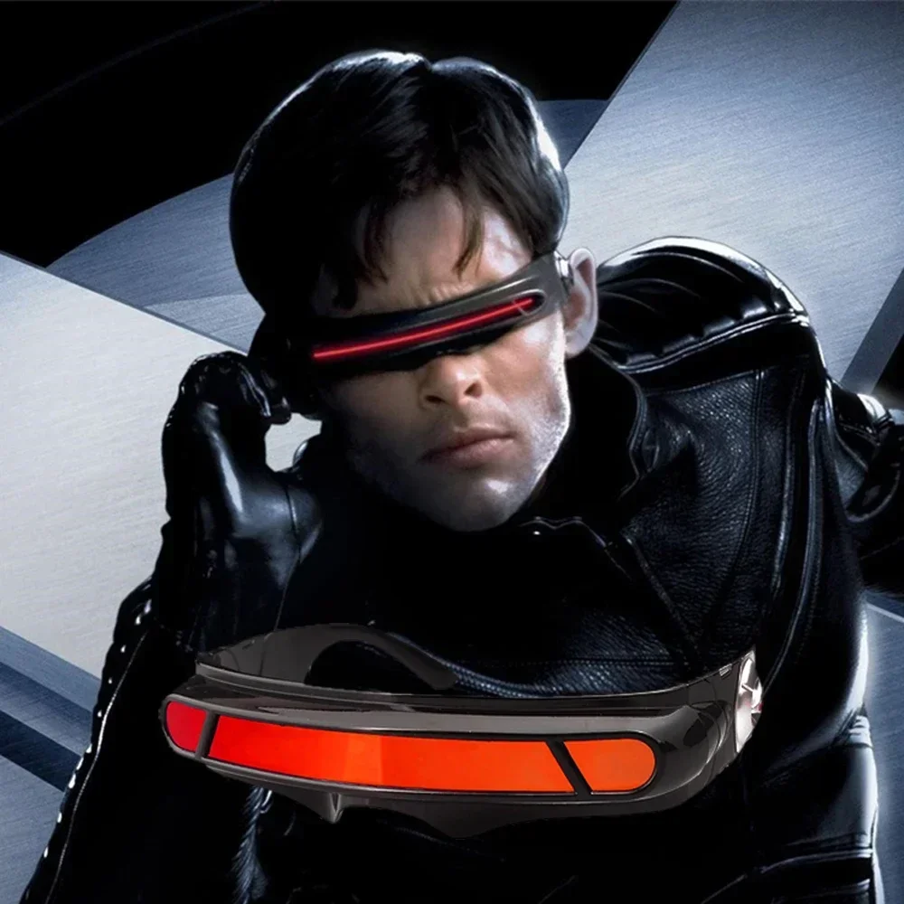 Polarisierte Cosplay-Sonnenbrille im Shield-Stil 2