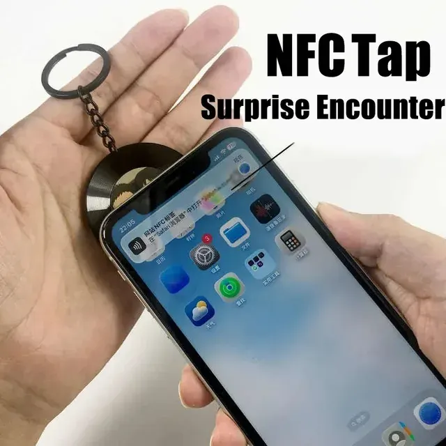 NFC-Schallplatten-Anhänger 2