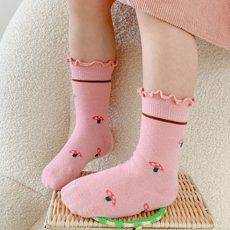 Baumwoll-Kindersocken 5er-Set mit Hasen-Motiven 2