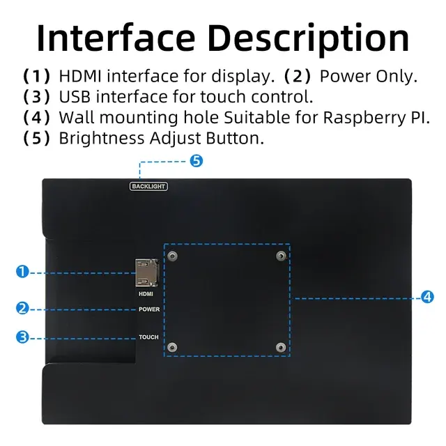 Tragbarer Touchscreen-Monitor 3