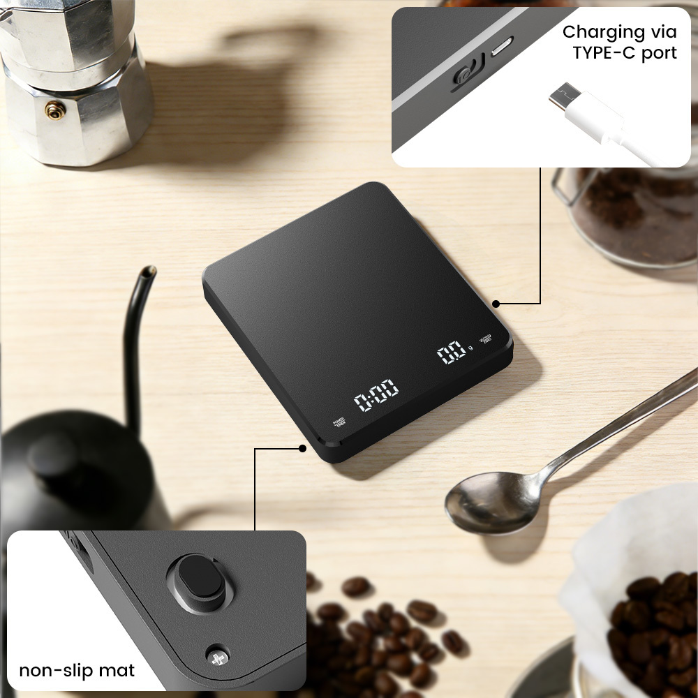 Kaffeewaage mit Timer 4