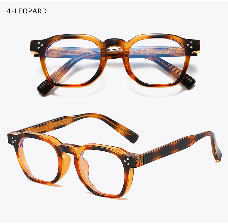Leichte Blaulichtfilter-Computerbrille mit Rundrahmen 3