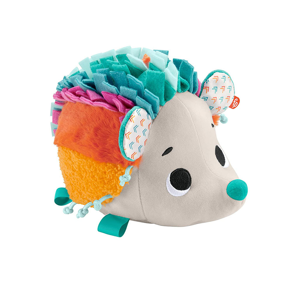 Igel-Babyspielzeug mit Geräuschen und Texturen