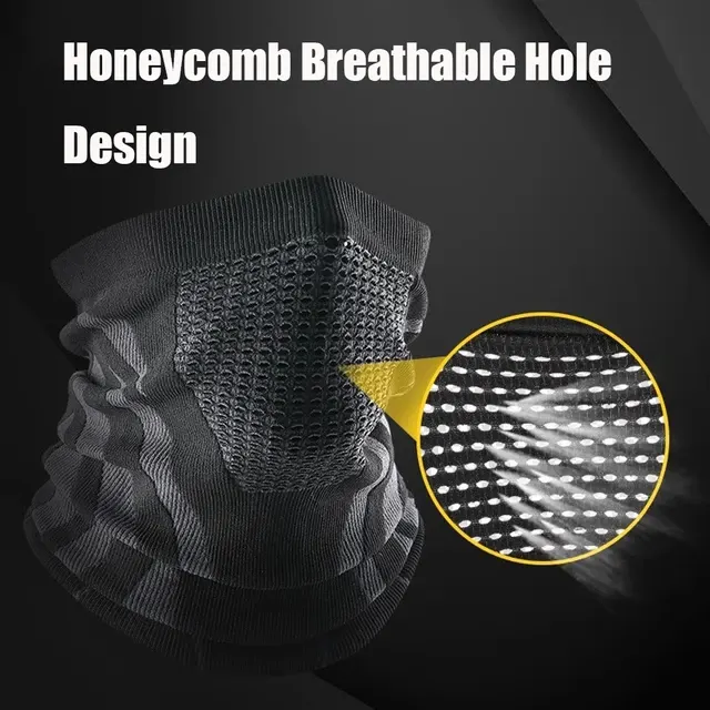 Winddichte Warme Halbgesichtsmaske Unisex Radfahren 2