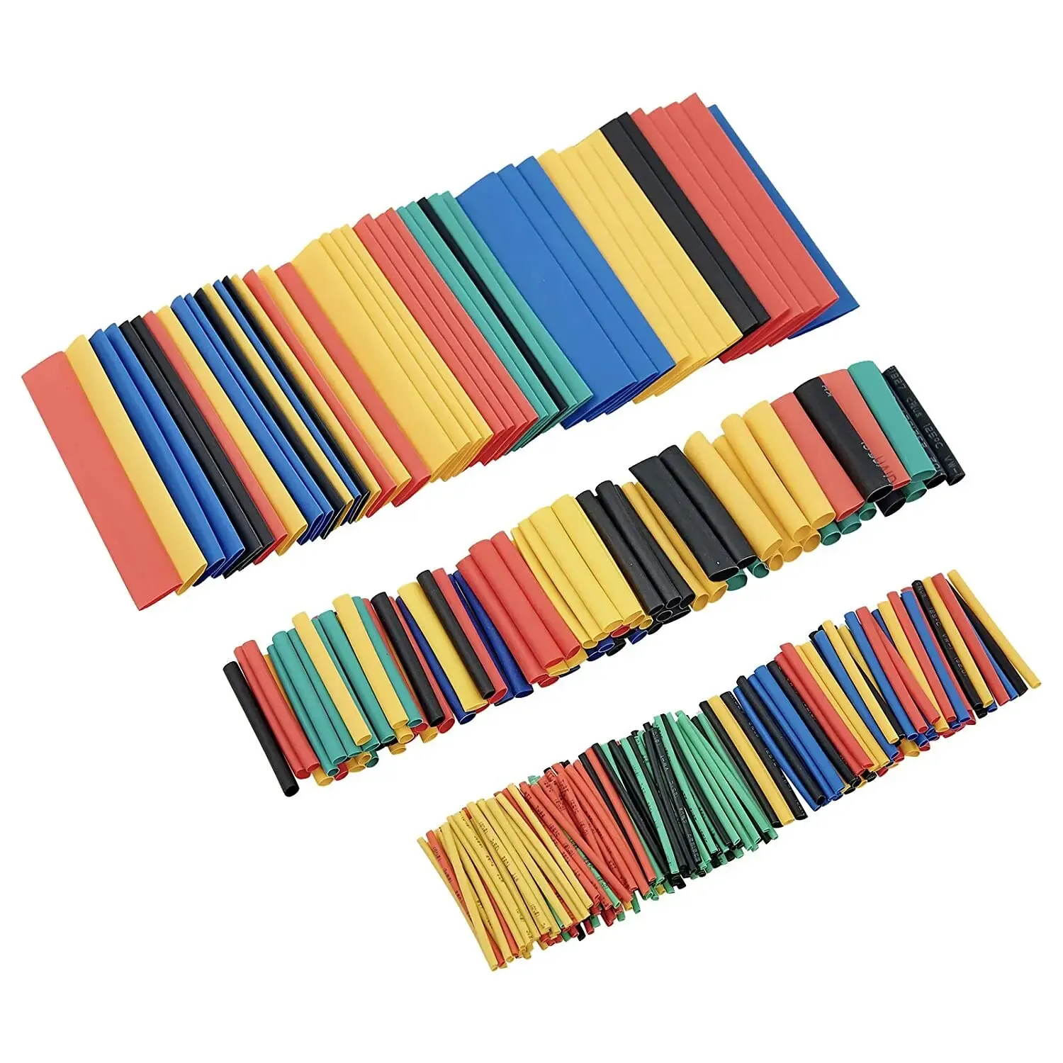 328-teiliges Schrumpfschlauch-Set in 5 Farben 3
