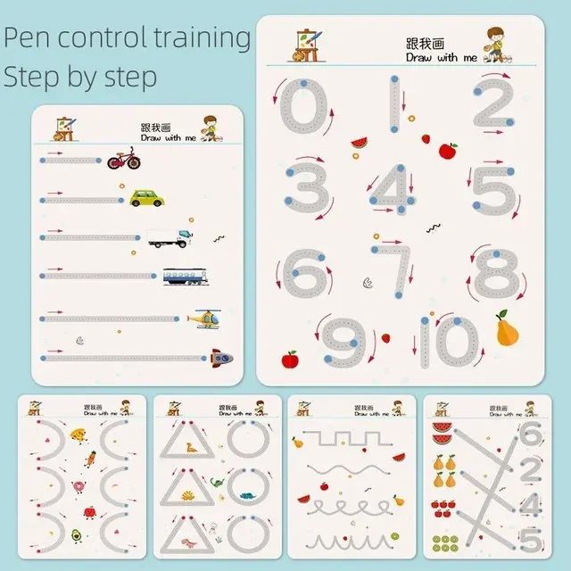 Montessori-Schreibübungsbuch 3