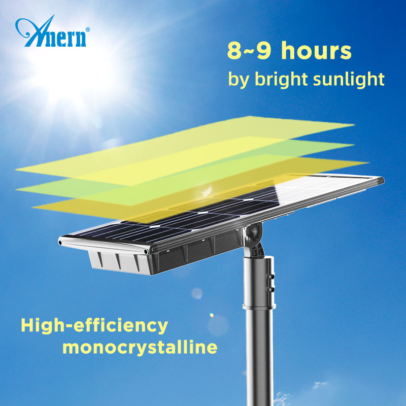 Wasserdichte LED-Solar-Gartenleuchte 1000 W 4