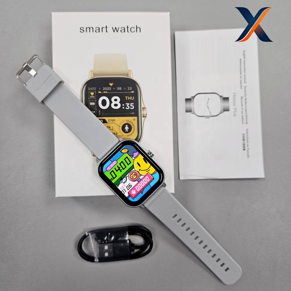 Wasserdichte Smartwatch mit Stahlarmband 4
