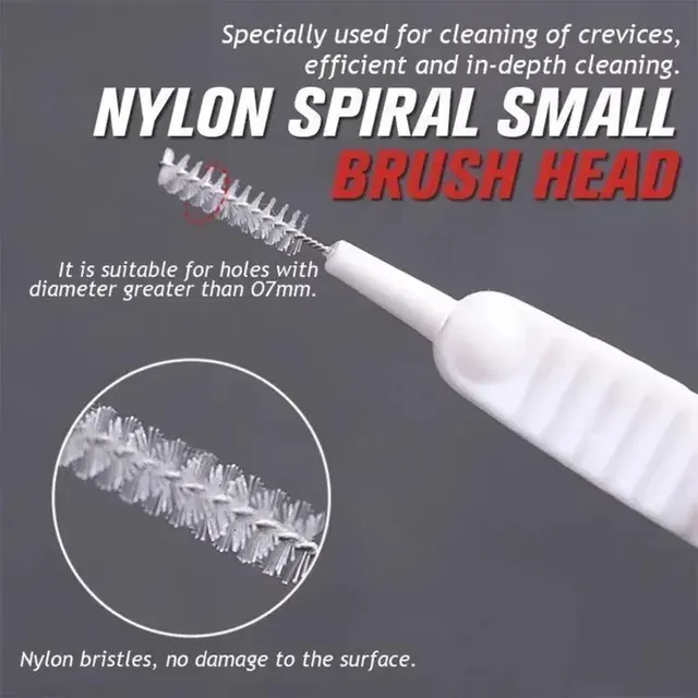 Duschbürste aus Nylon für Düsen 4