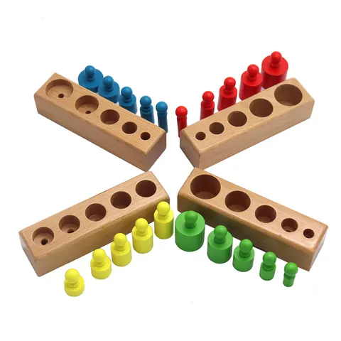 Montessori Bausteine für Kleinkinder