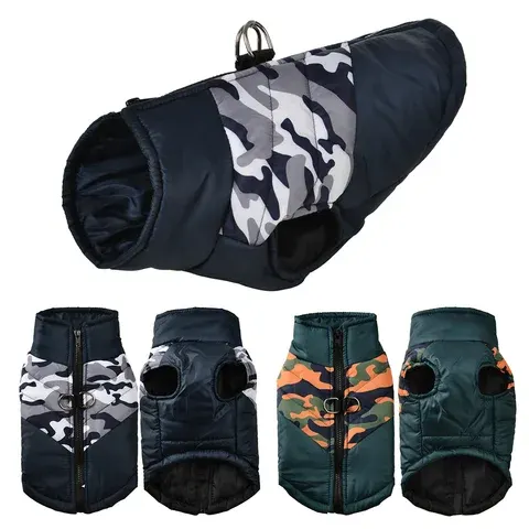 Wasserdichte Hundejacke