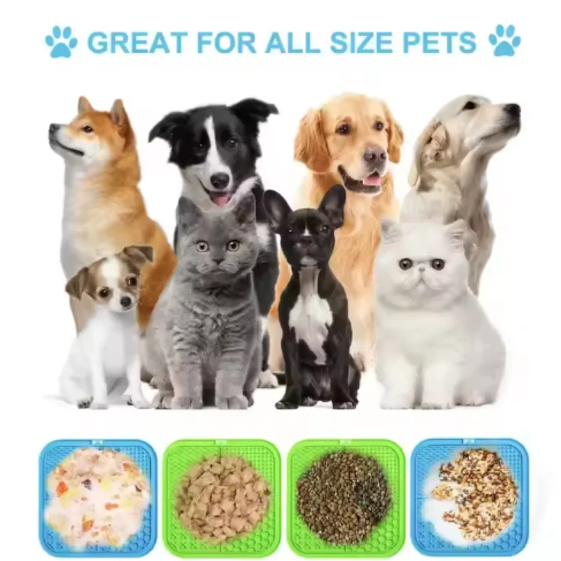 Silikon-Slow-Feeder-Matte für Hunde 4