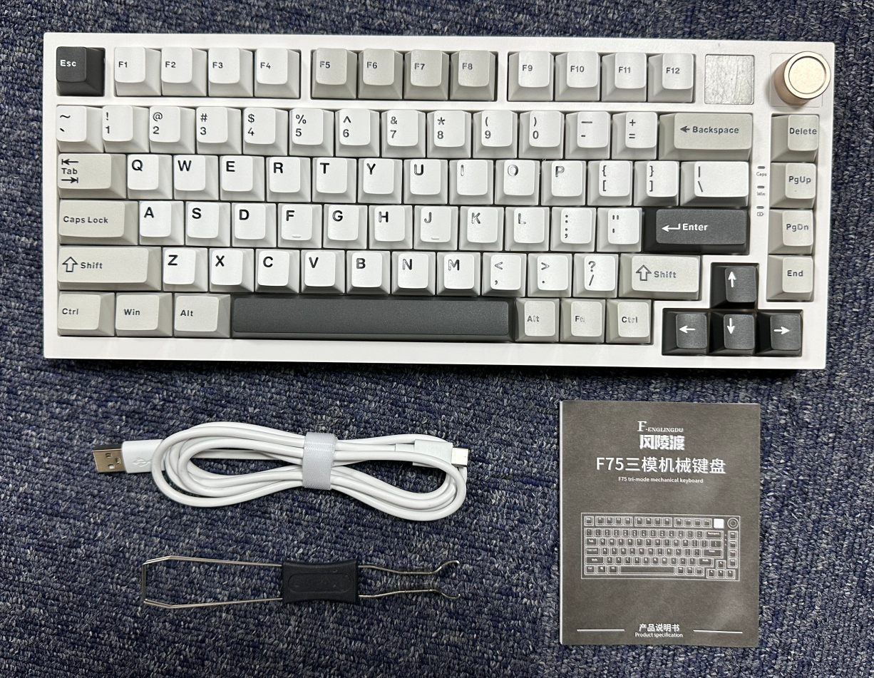 Kabellose 75% Mechanische Gaming Tastatur 2