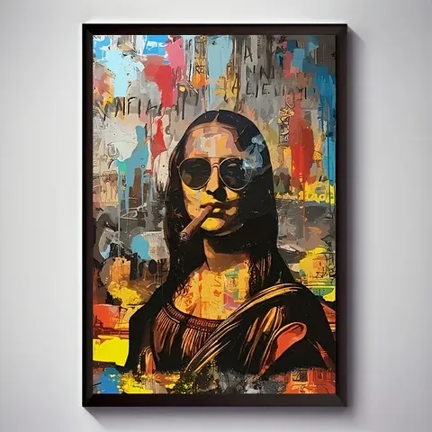 Pop-Art-Leinwanddruck