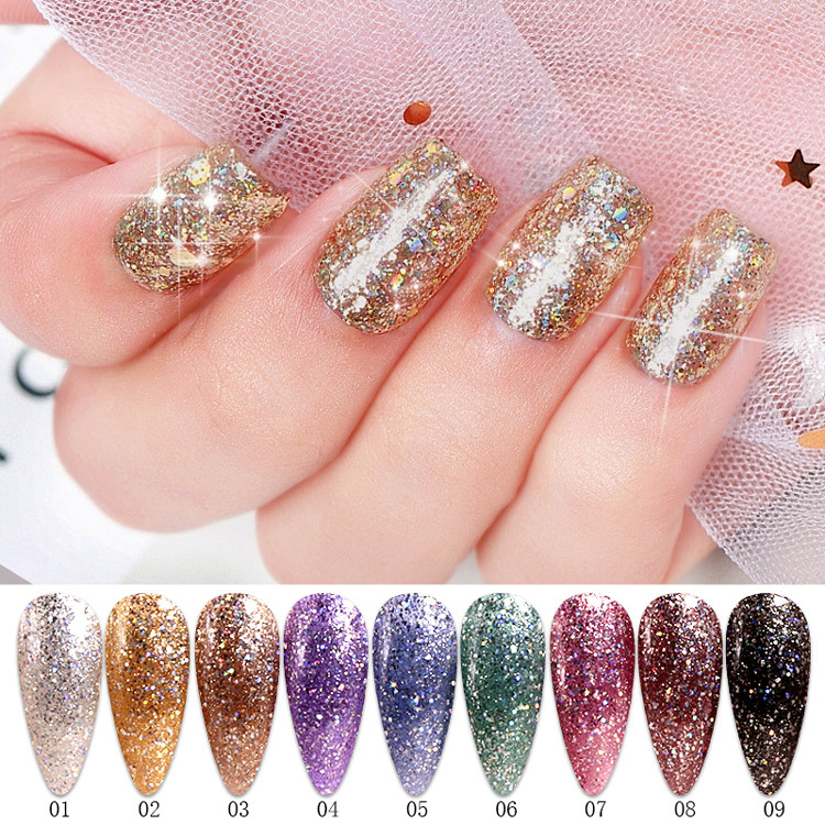 Gel-Nagelset für zuhause