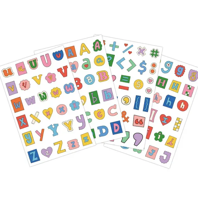Tagebuch-Buchstabensticker 3