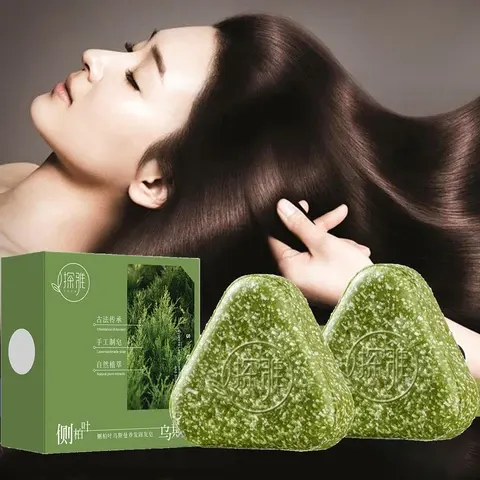 Kräuter-Shampoo-Seife