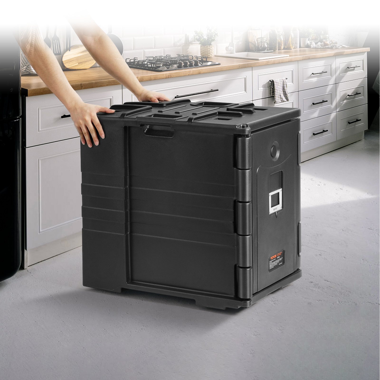 Isolierte Speisenbox 82 Quart stapelbar