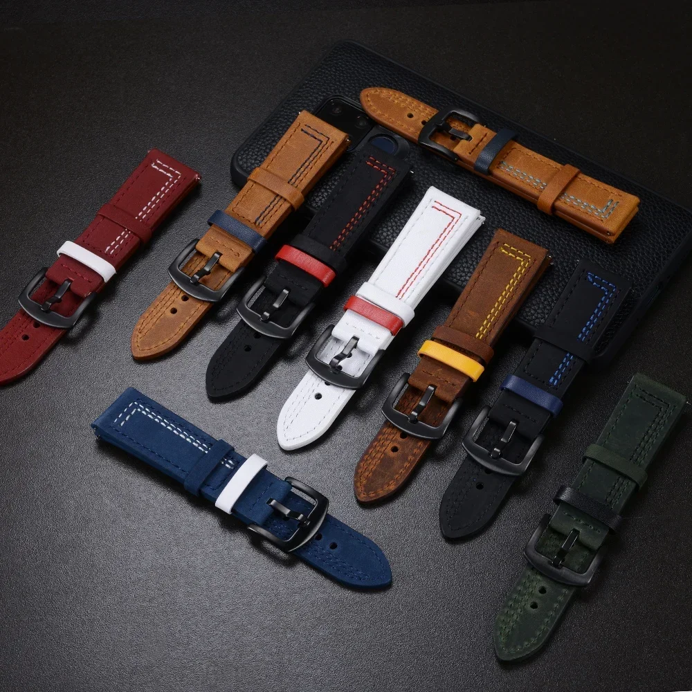 Lederarmband für Smartwatch 2