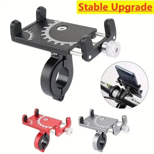 Fahrrad-Handyhalter aus Aluminium mit Clip 2