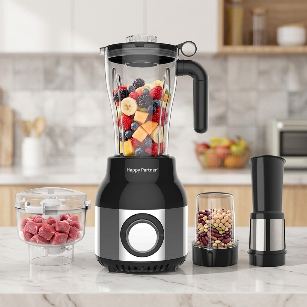 4-in-1 Küchenmixer mit Kupfermotor