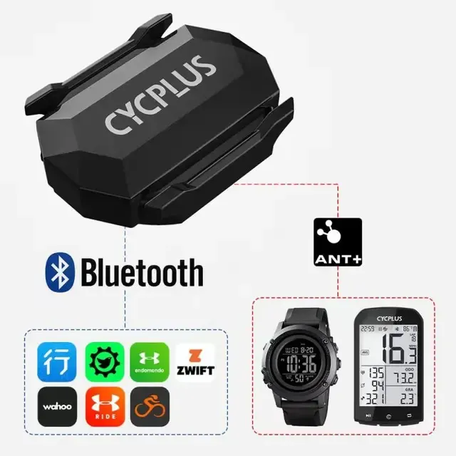 Fahrrad Tacho GPS Bluetooth wasserdicht 2