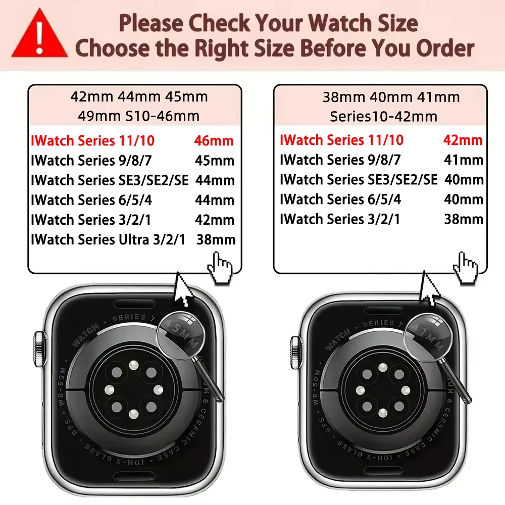 Silikon-Sportarmband für Smartwatch 44 mm 4